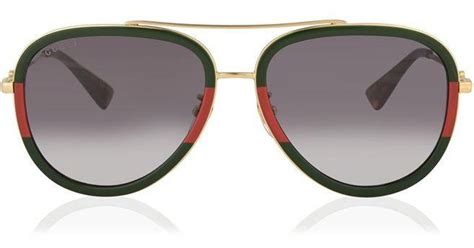 gucci glasses with the bumblebee|gucci aviator glasses men.